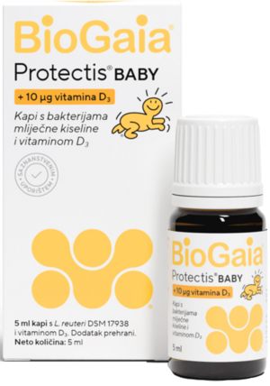 BioGaia® Protectis® kapi za bebe s vitaminom D 